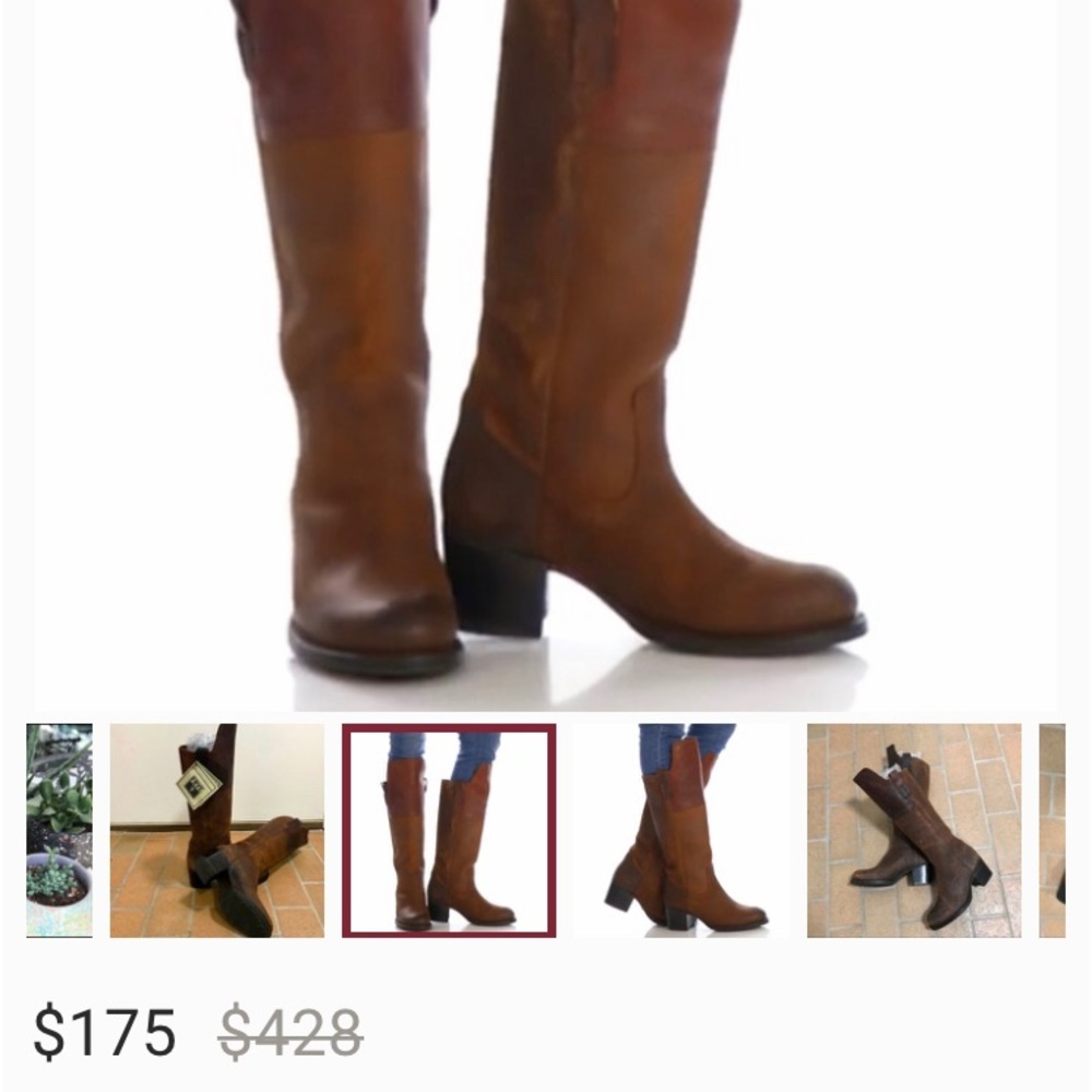 Fyre suede leather knee high boots